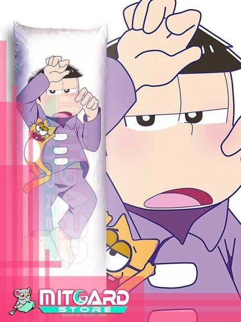 OSOMATSU SAN Ichitmatsu Matsuno Body pillow case Dakimakura - 2